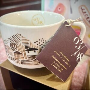 2014 Starbucks Artisan Story Of Farmers Coffee Mug 12 oz. New with tags in box